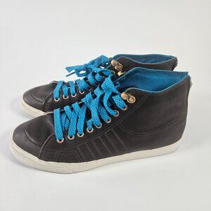 Adidas Originals Size 10 Nizza Hi Lifestyle Streetwear Edition 2010 Rare Zipper